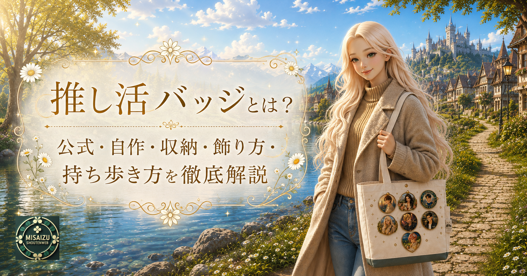 推し活バッジとは?公式・自作・収納・飾り方・持ち歩き方を徹底解説